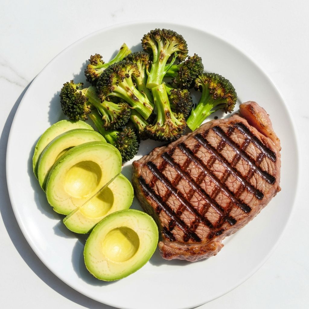 Keto Steak Plate