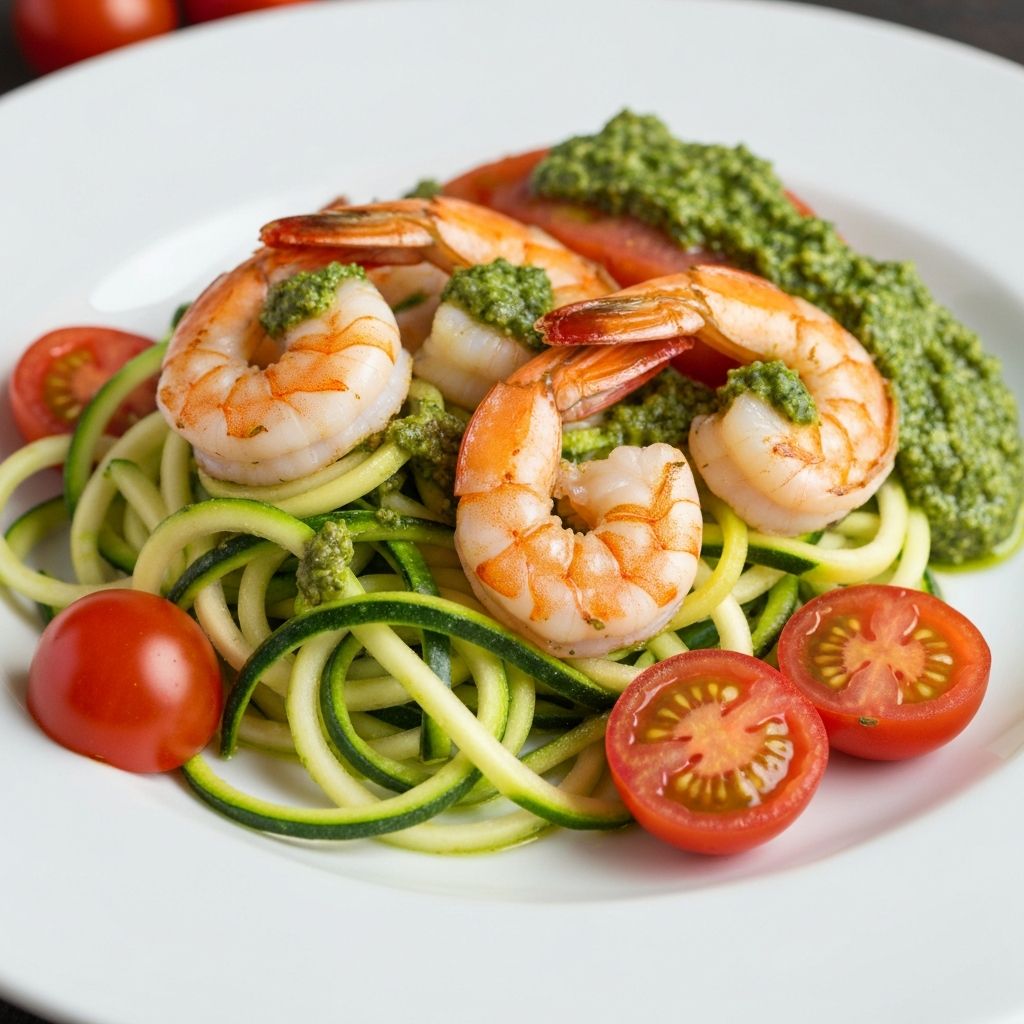 Shrimp Zucchini Noodles